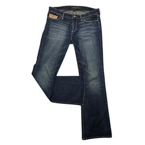 Lucky Brand Dark Blue Sweet N Low Boot Cut Jeans Size 31